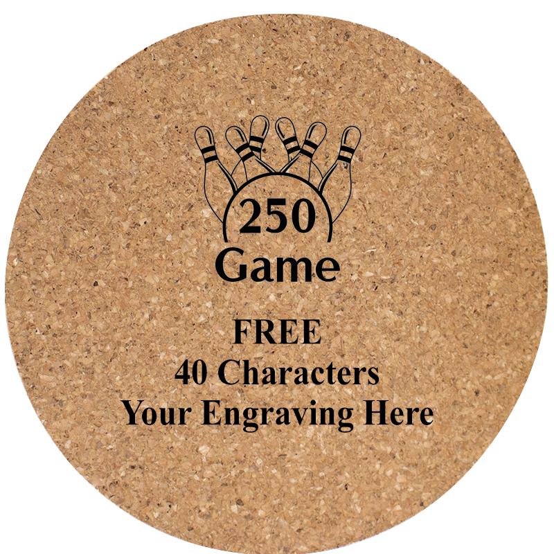 4" COASTER ROUND CORK