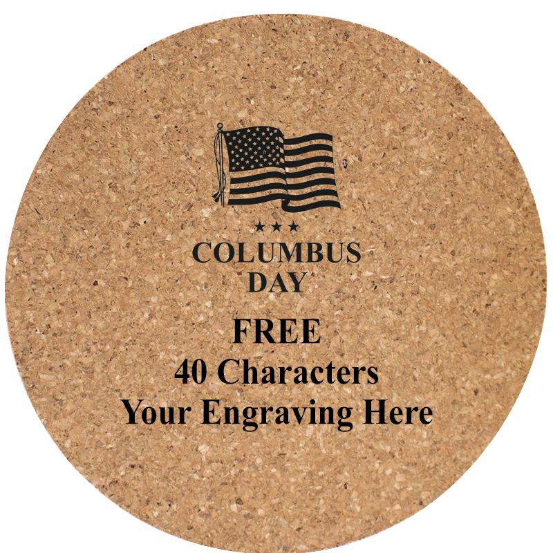 4" COASTER ROUND CORK