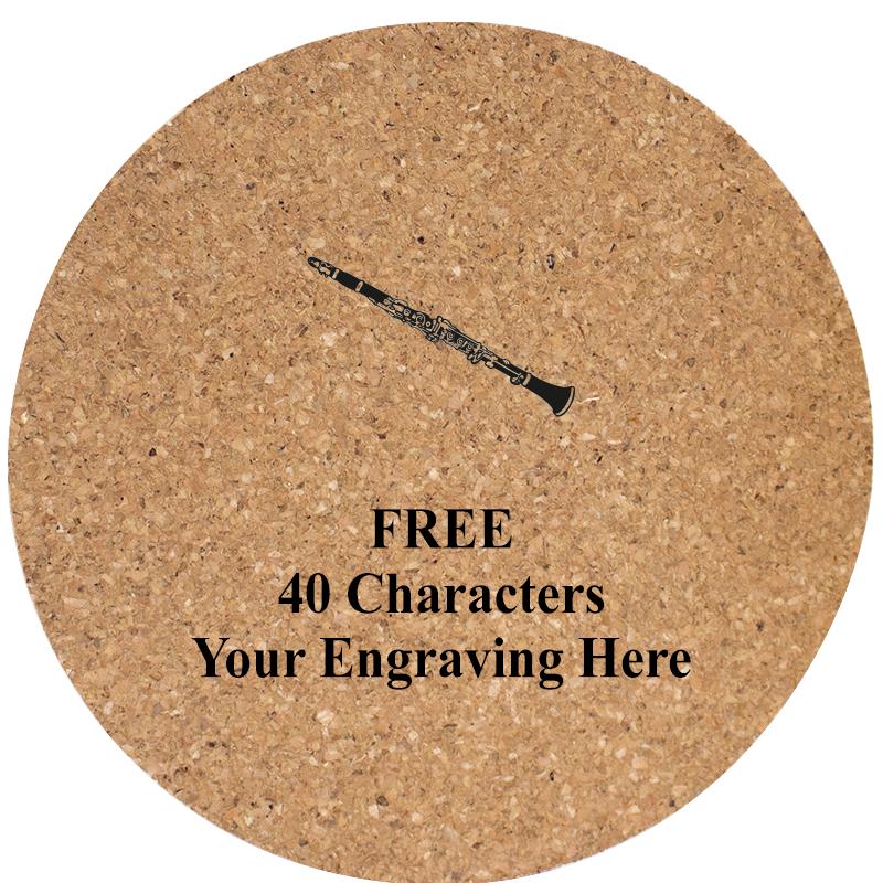 4" COASTER ROUND CORK