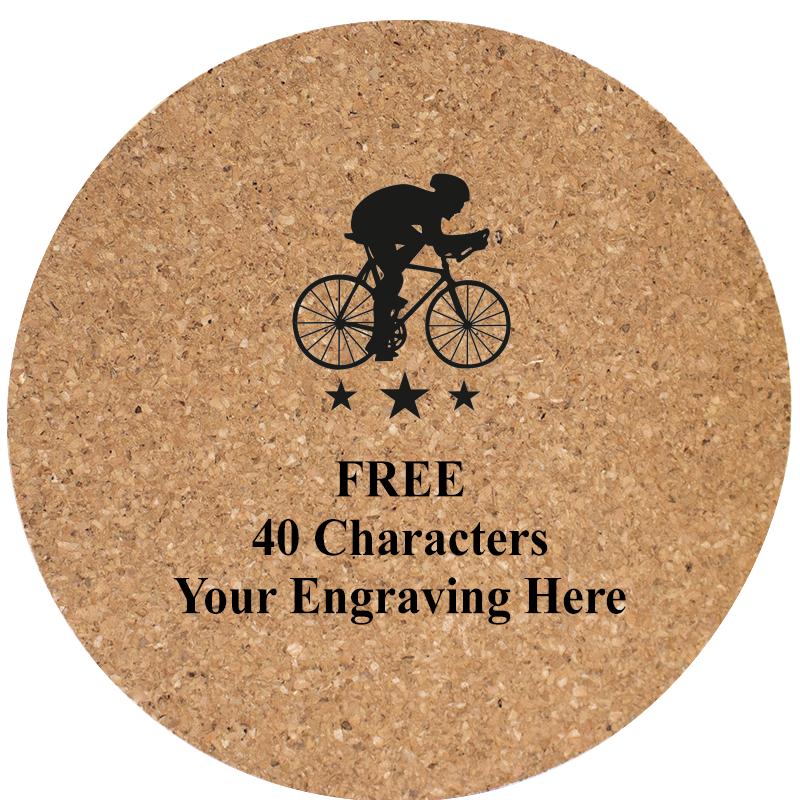 4" COASTER ROUND CORK