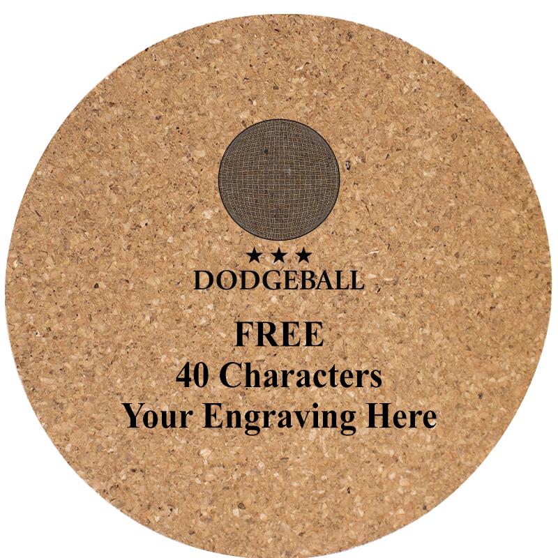 4" COASTER ROUND CORK