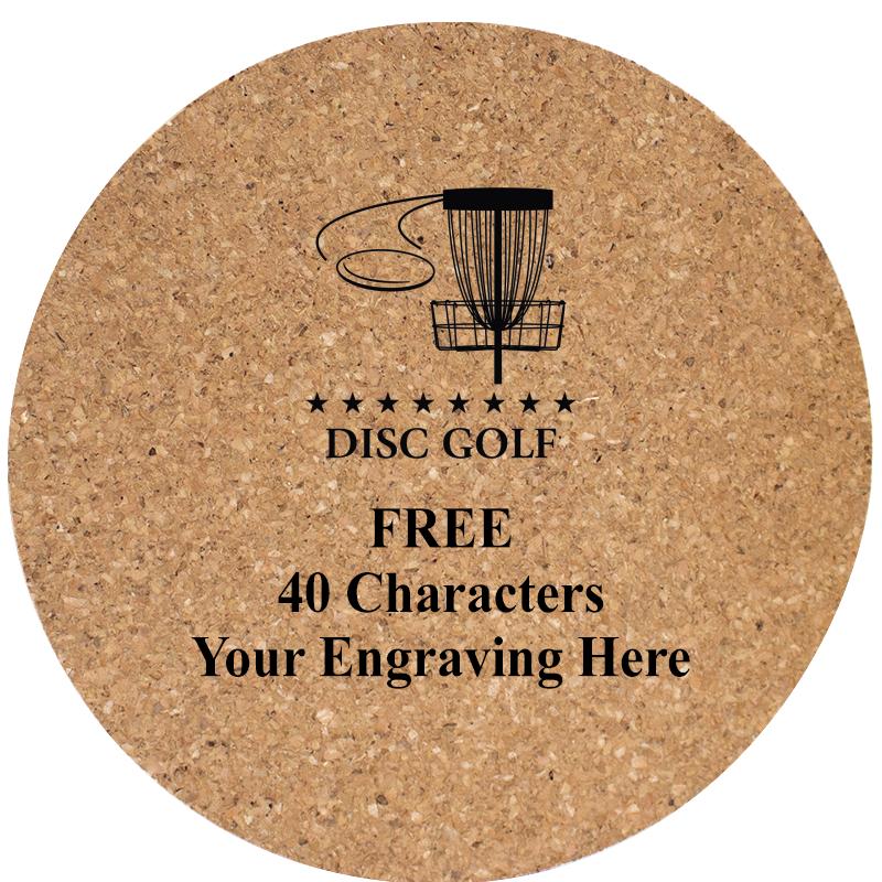 4" COASTER ROUND CORK