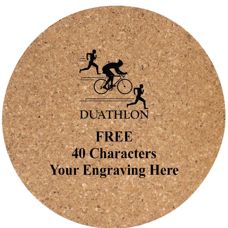 4" COASTER ROUND CORK