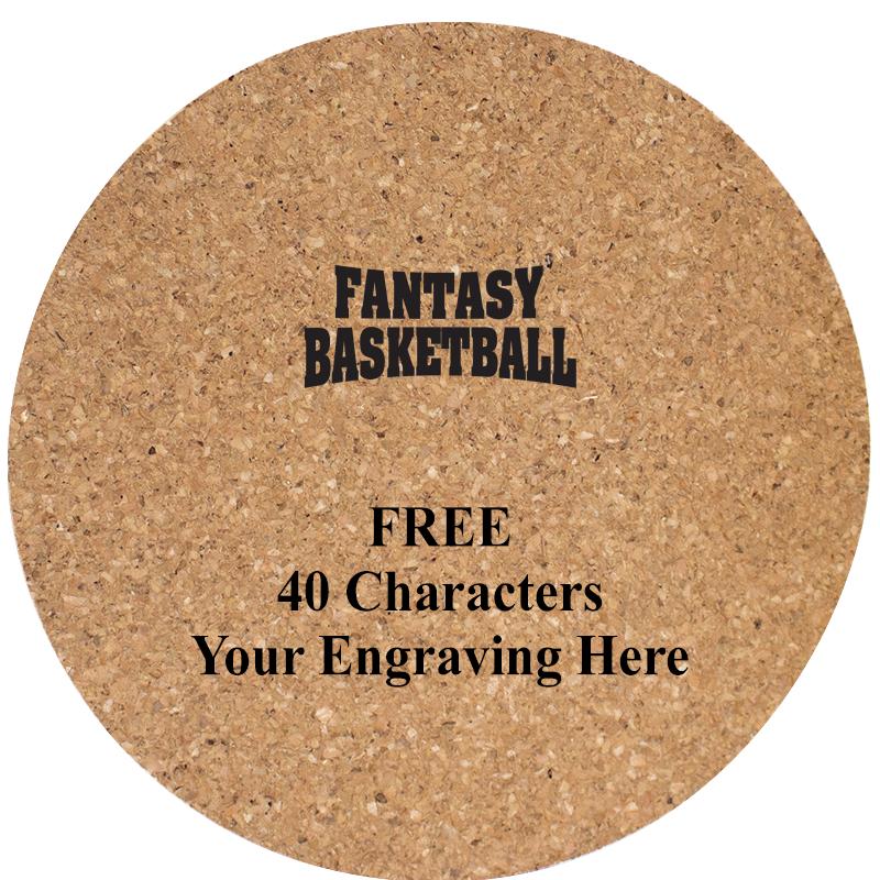 4" COASTER ROUND CORK