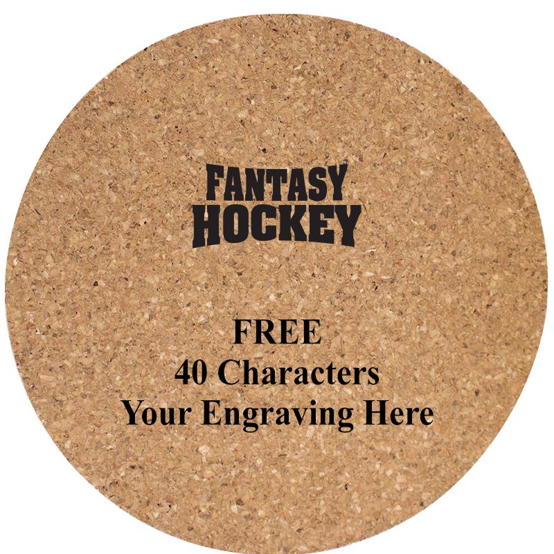 4" COASTER ROUND CORK