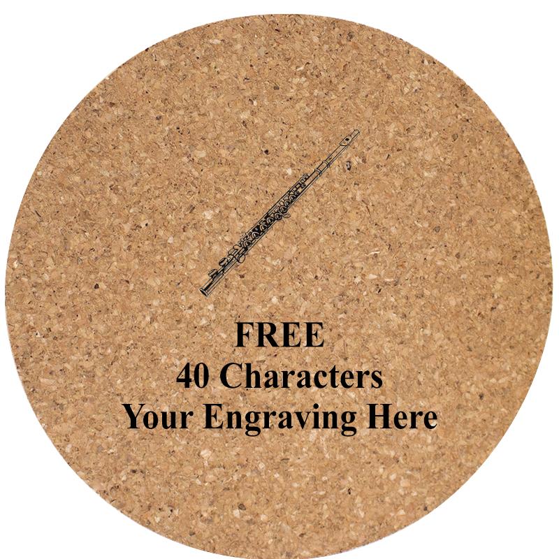 4" COASTER ROUND CORK