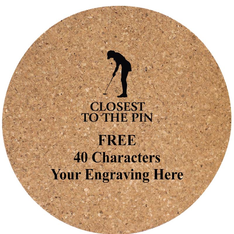 4" COASTER ROUND CORK