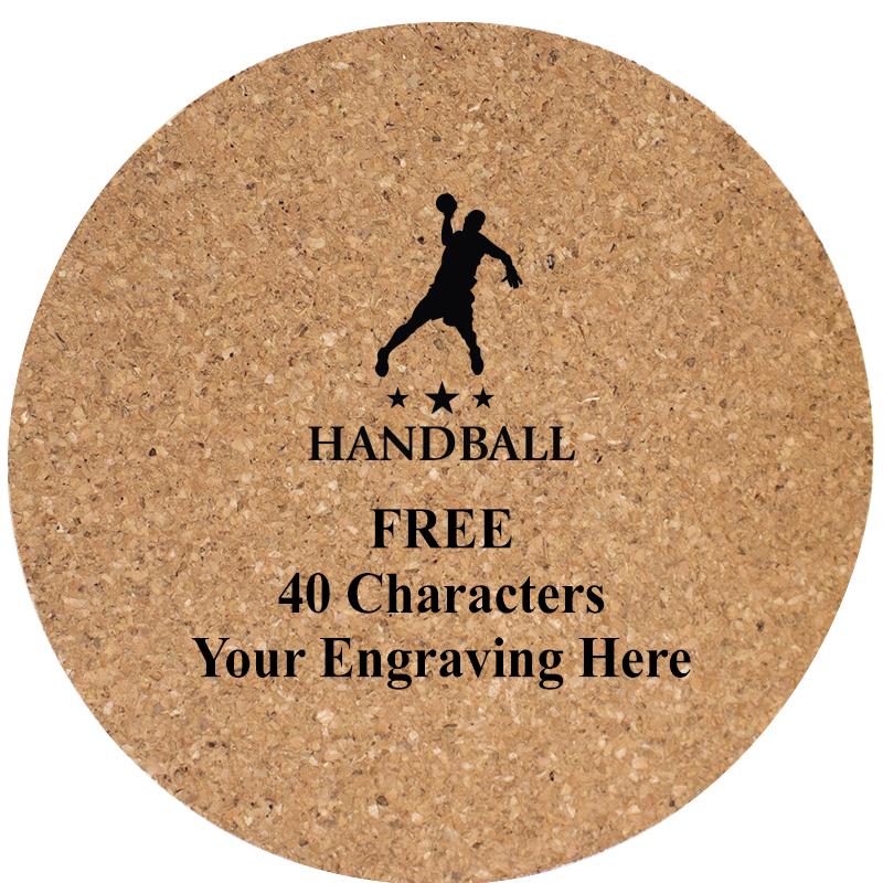 4" COASTER ROUND CORK