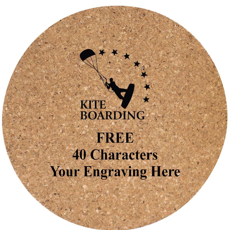 4" COASTER ROUND CORK