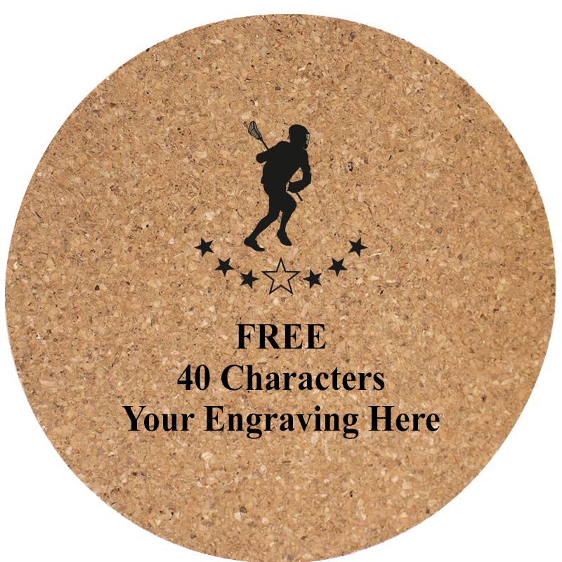 4" COASTER ROUND CORK