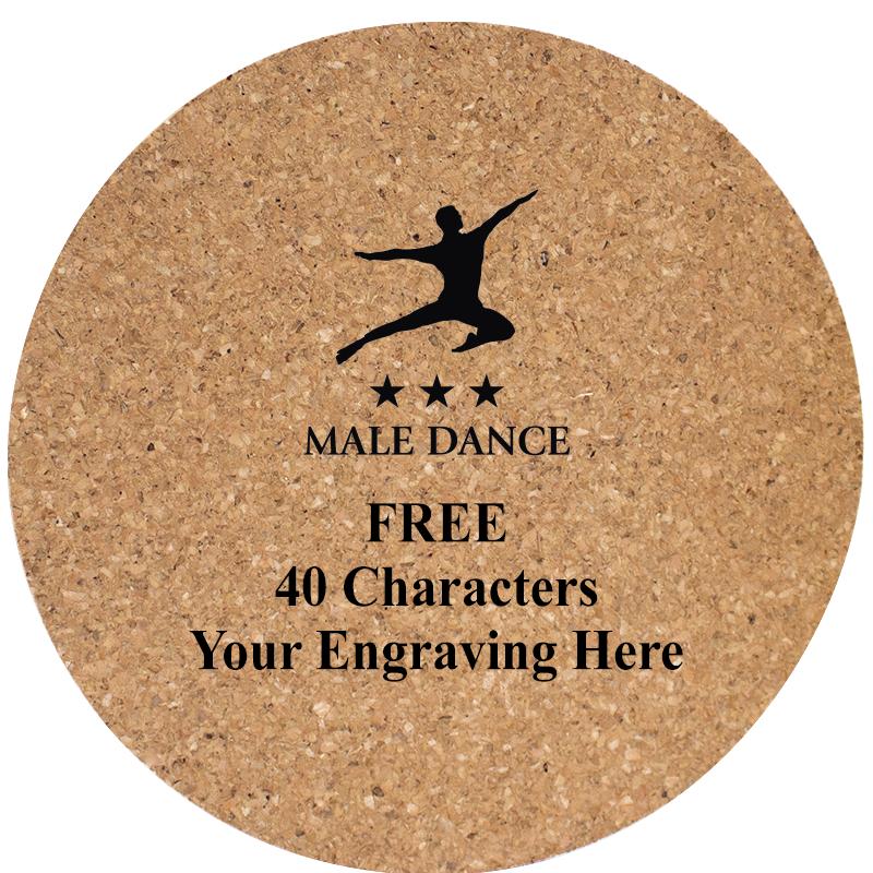 4" COASTER ROUND CORK