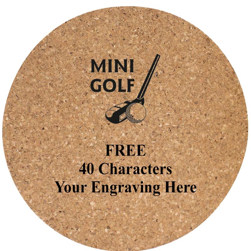 4" COASTER ROUND CORK