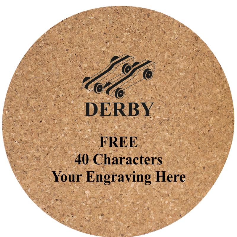 4" COASTER ROUND CORK