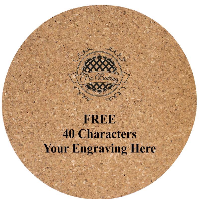 4" COASTER ROUND CORK