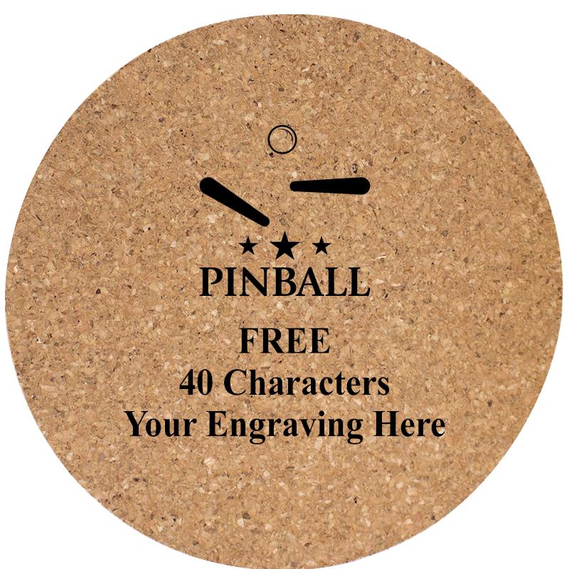 4" COASTER ROUND CORK