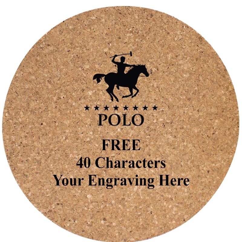 4" COASTER ROUND CORK