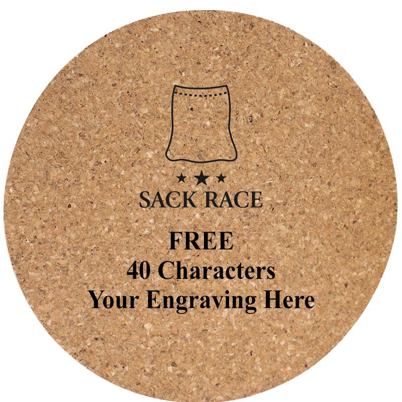 4" COASTER ROUND CORK