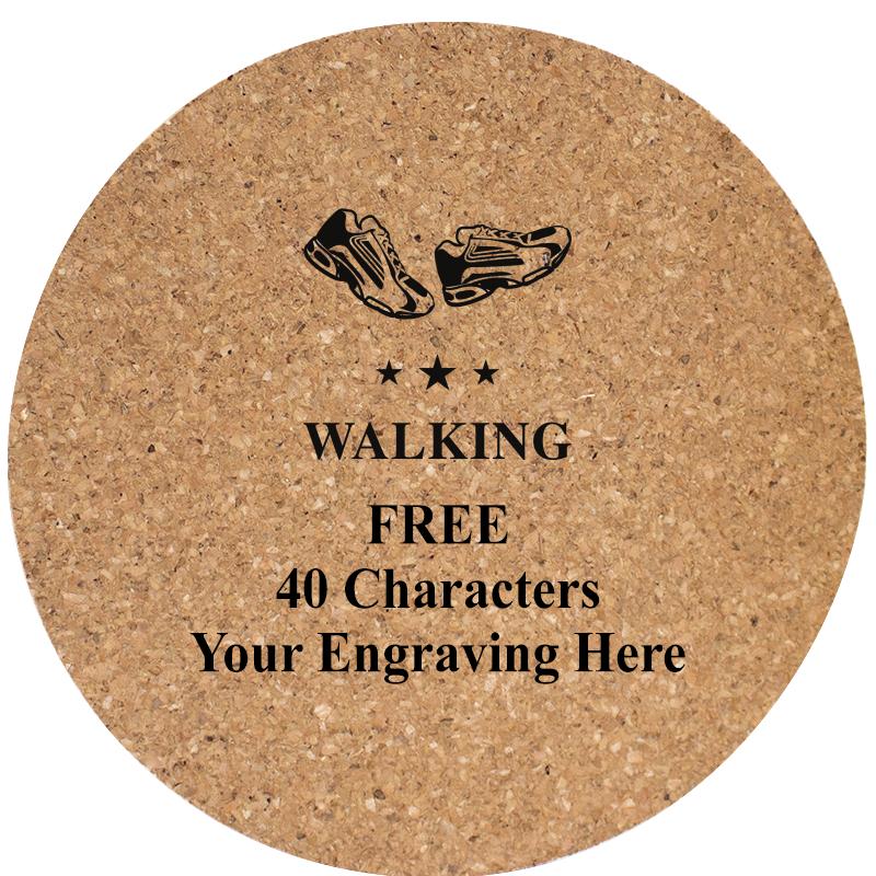 4" COASTER ROUND CORK