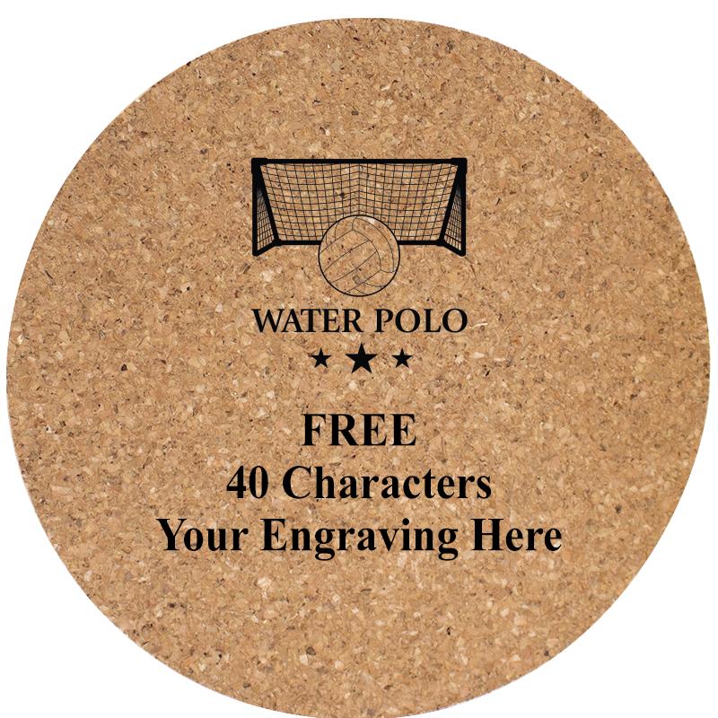 4" COASTER ROUND CORK