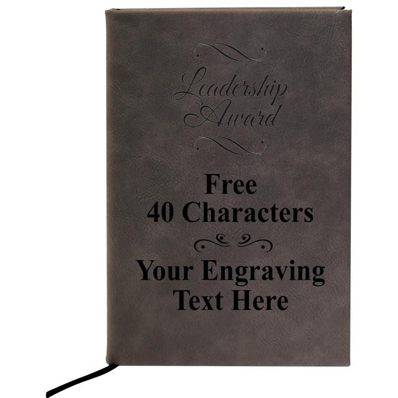 8" INSPIRE LEATHERETTE JOURNAL