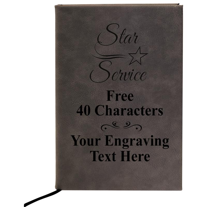 8" INSPIRE LEATHERETTE JOURNAL