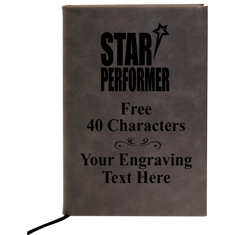 8" INSPIRE LEATHERETTE JOURNAL