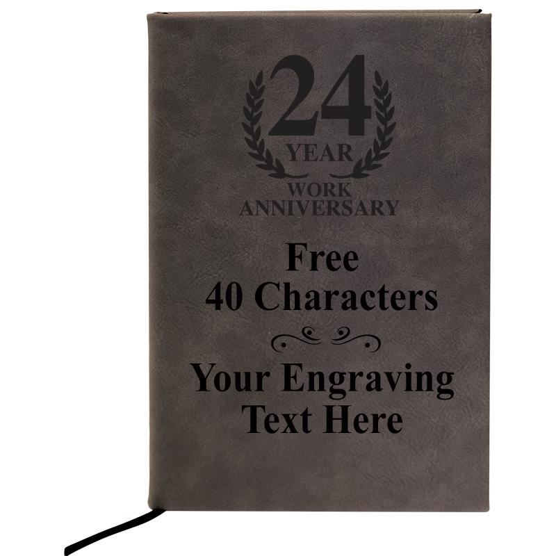 8" INSPIRE LEATHERETTE JOURNAL