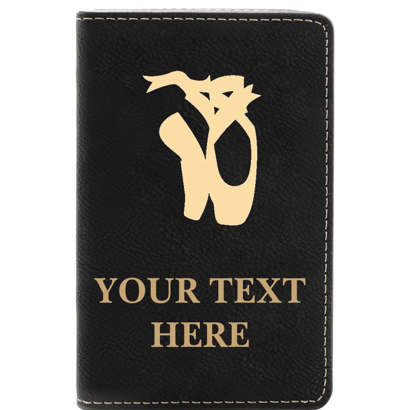 LEATHER WINE SET BLACK 2 PC