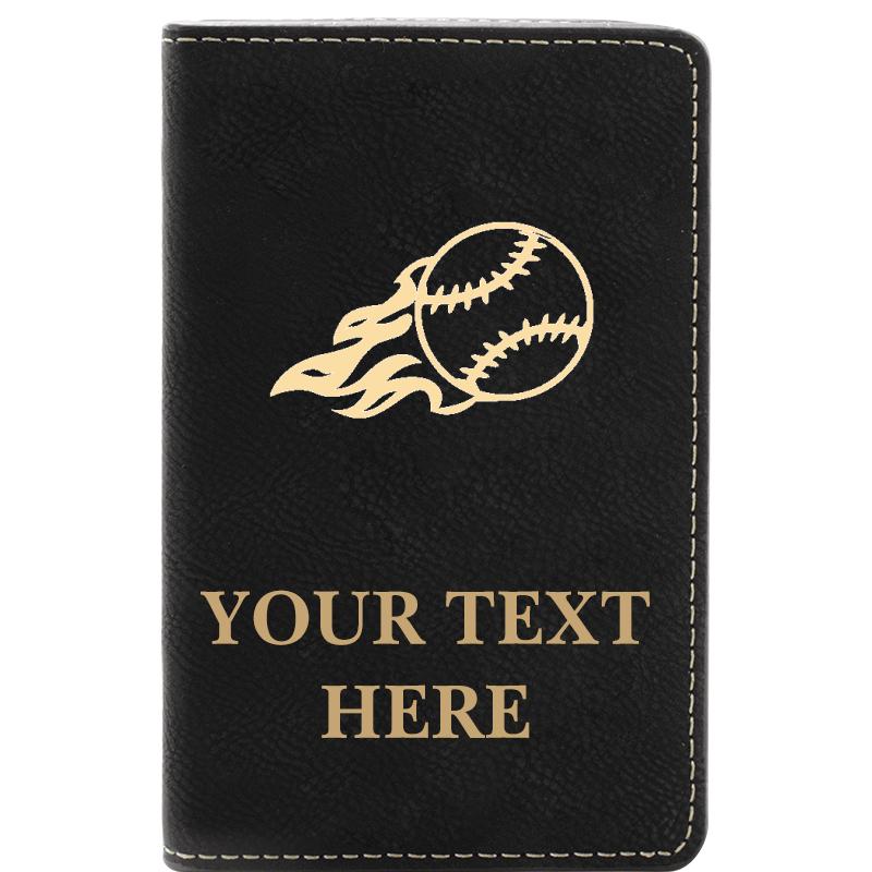 LEATHER WINE SET BLACK 2 PC