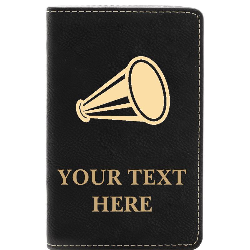 LEATHER WINE SET BLACK 2 PC