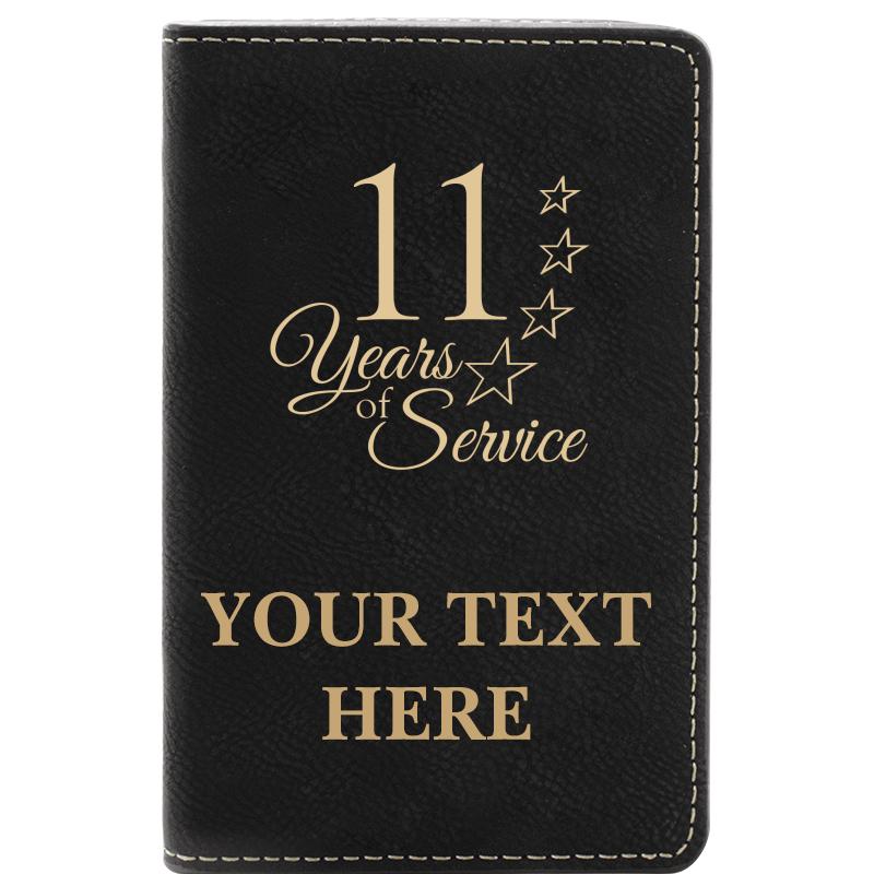 LEATHER WINE SET BLACK 2 PC