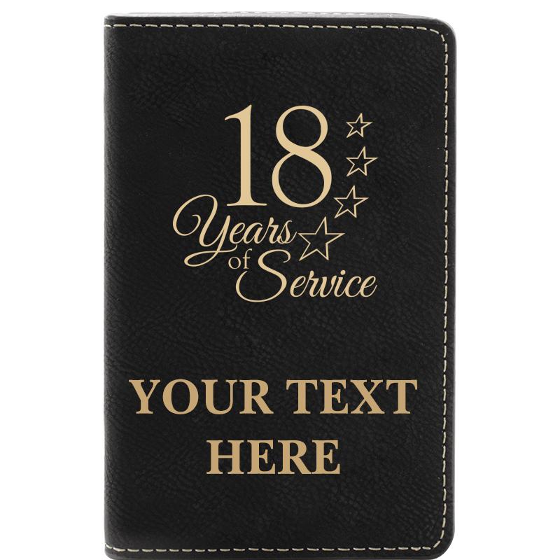 LEATHER WINE SET BLACK 2 PC