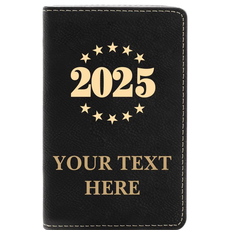 LEATHER WINE SET BLACK 2 PC