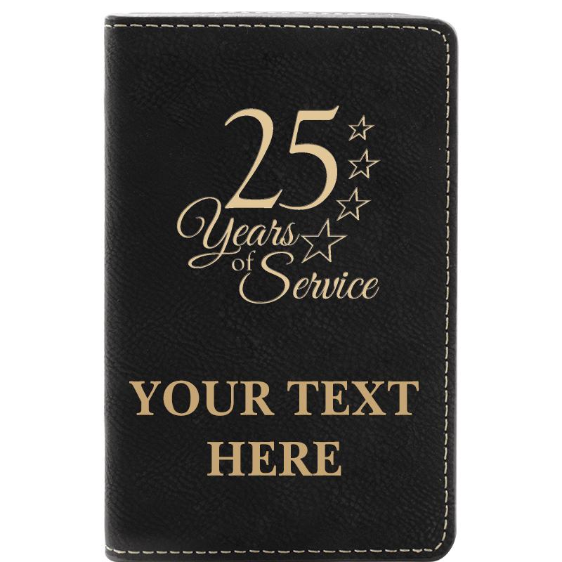 LEATHER WINE SET BLACK 2 PC