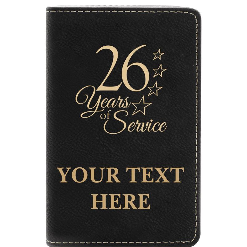 LEATHER WINE SET BLACK 2 PC