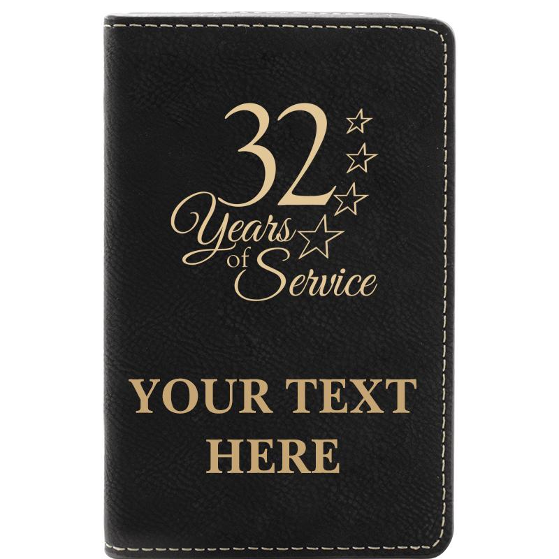 LEATHER WINE SET BLACK 2 PC