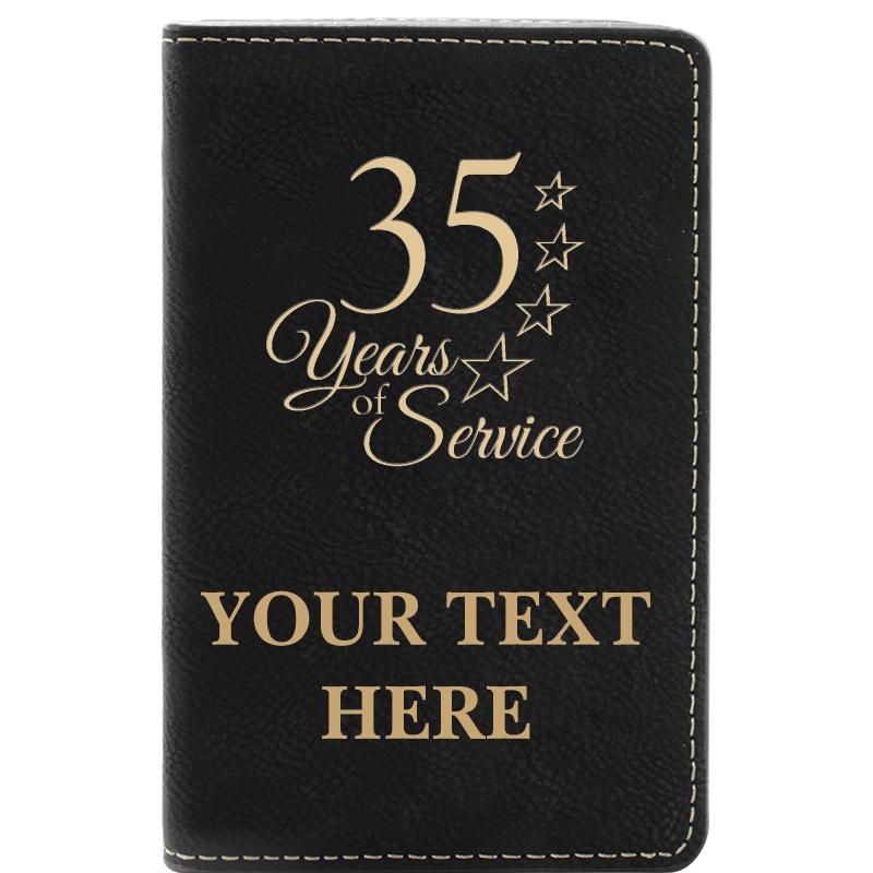 LEATHER WINE SET BLACK 2 PC