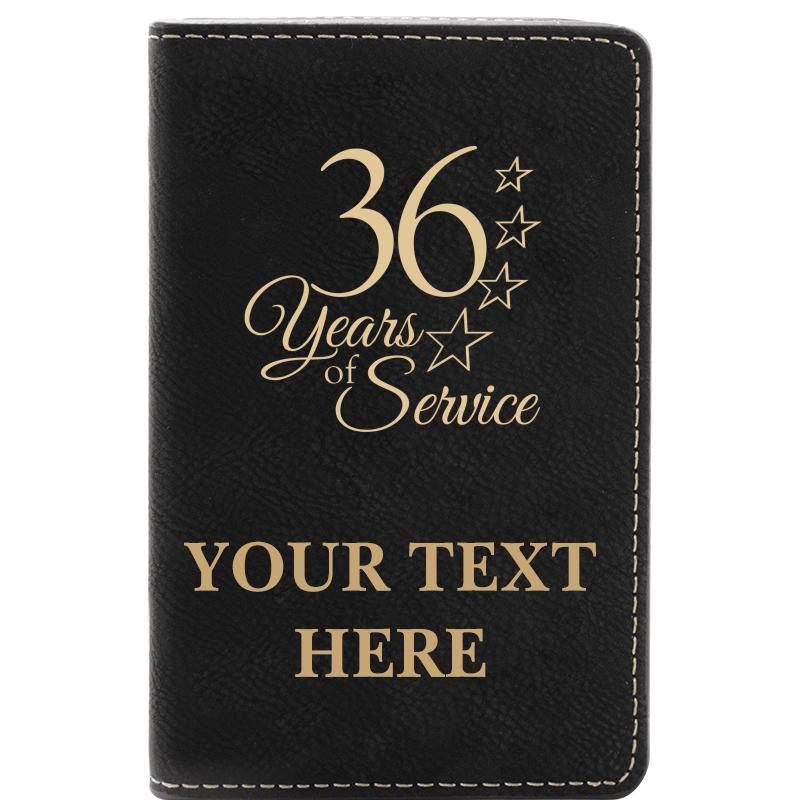 LEATHER WINE SET BLACK 2 PC