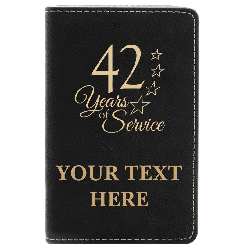 LEATHER WINE SET BLACK 2 PC