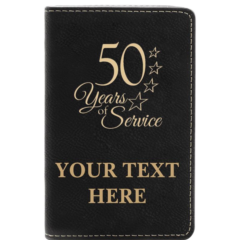 LEATHER WINE SET BLACK 2 PC