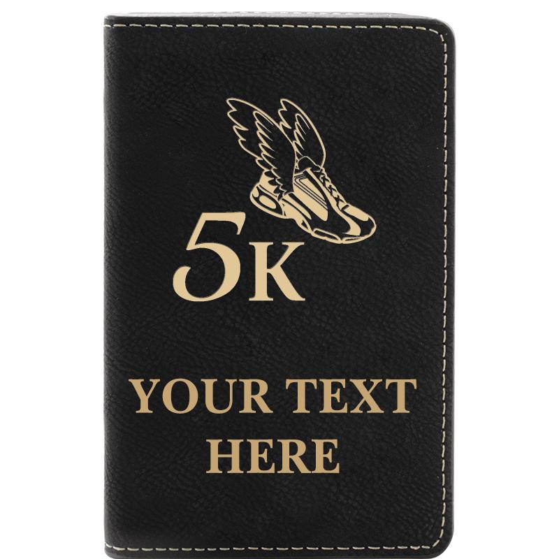 LEATHER WINE SET BLACK 2 PC