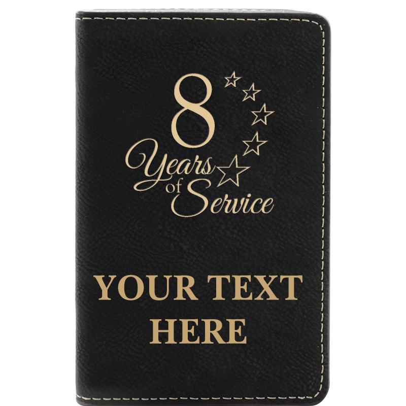 LEATHER WINE SET BLACK 2 PC