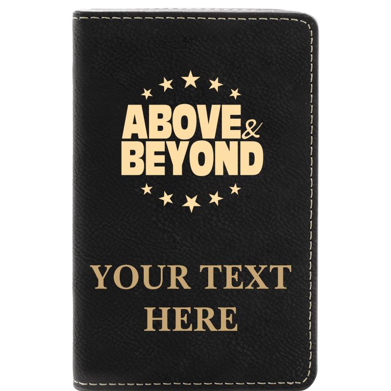 LEATHER WINE SET BLACK 2 PC