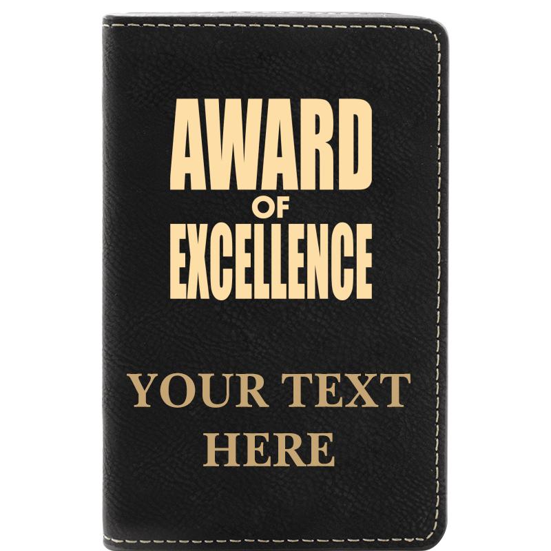 LEATHER WINE SET BLACK 2 PC