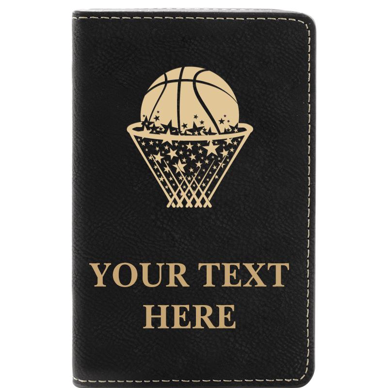 LEATHER WINE SET BLACK 2 PC