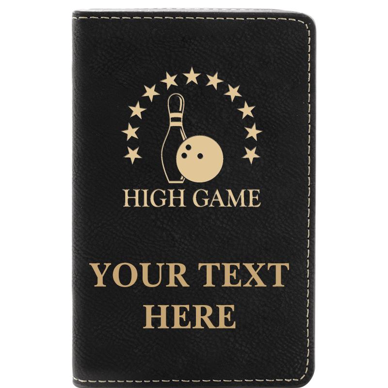 LEATHER WINE SET BLACK 2 PC