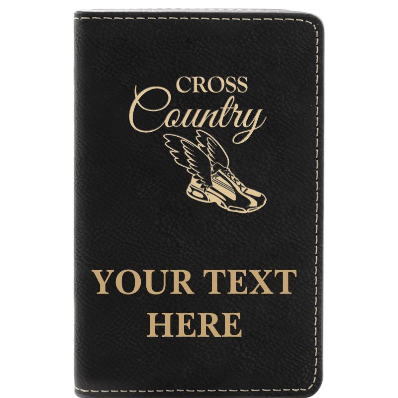 LEATHER WINE SET BLACK 2 PC