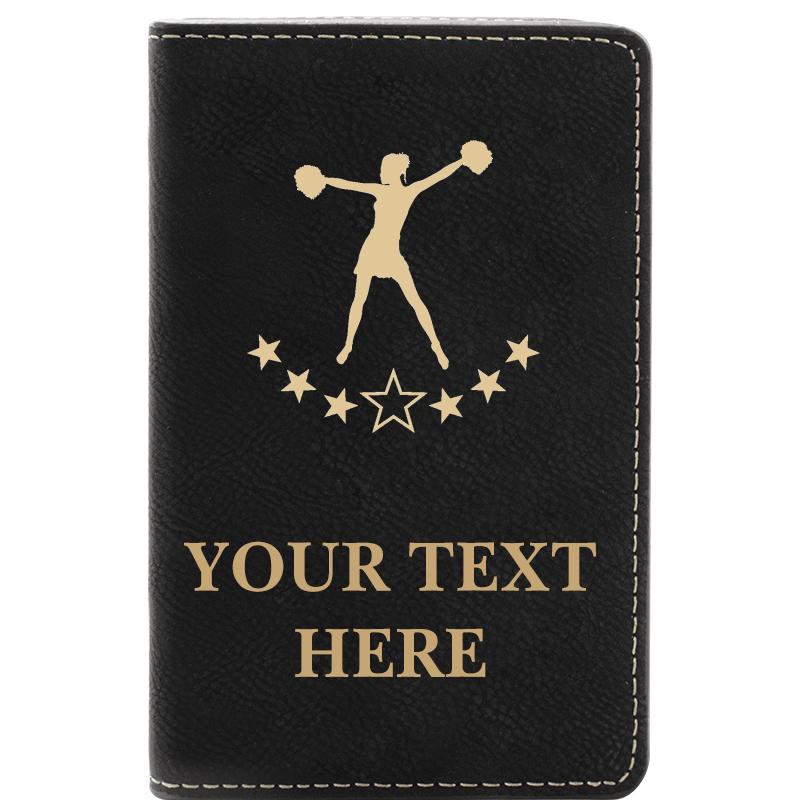 LEATHER WINE SET BLACK 2 PC