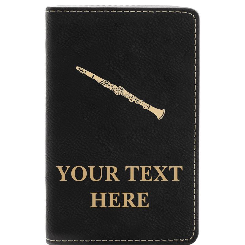 LEATHER WINE SET BLACK 2 PC