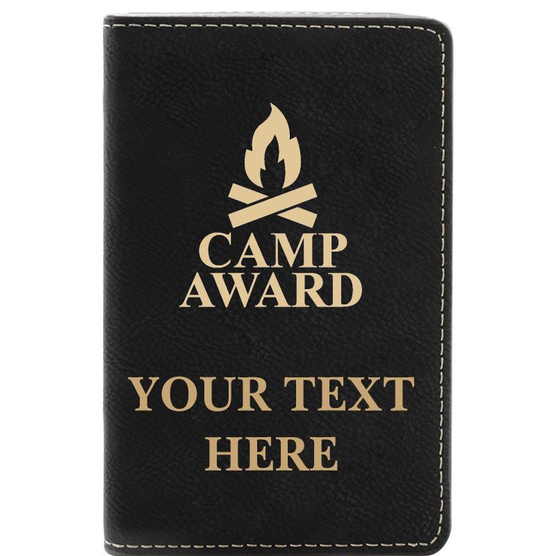 LEATHER WINE SET BLACK 2 PC